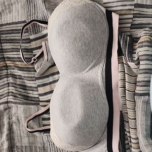 Gray Bra